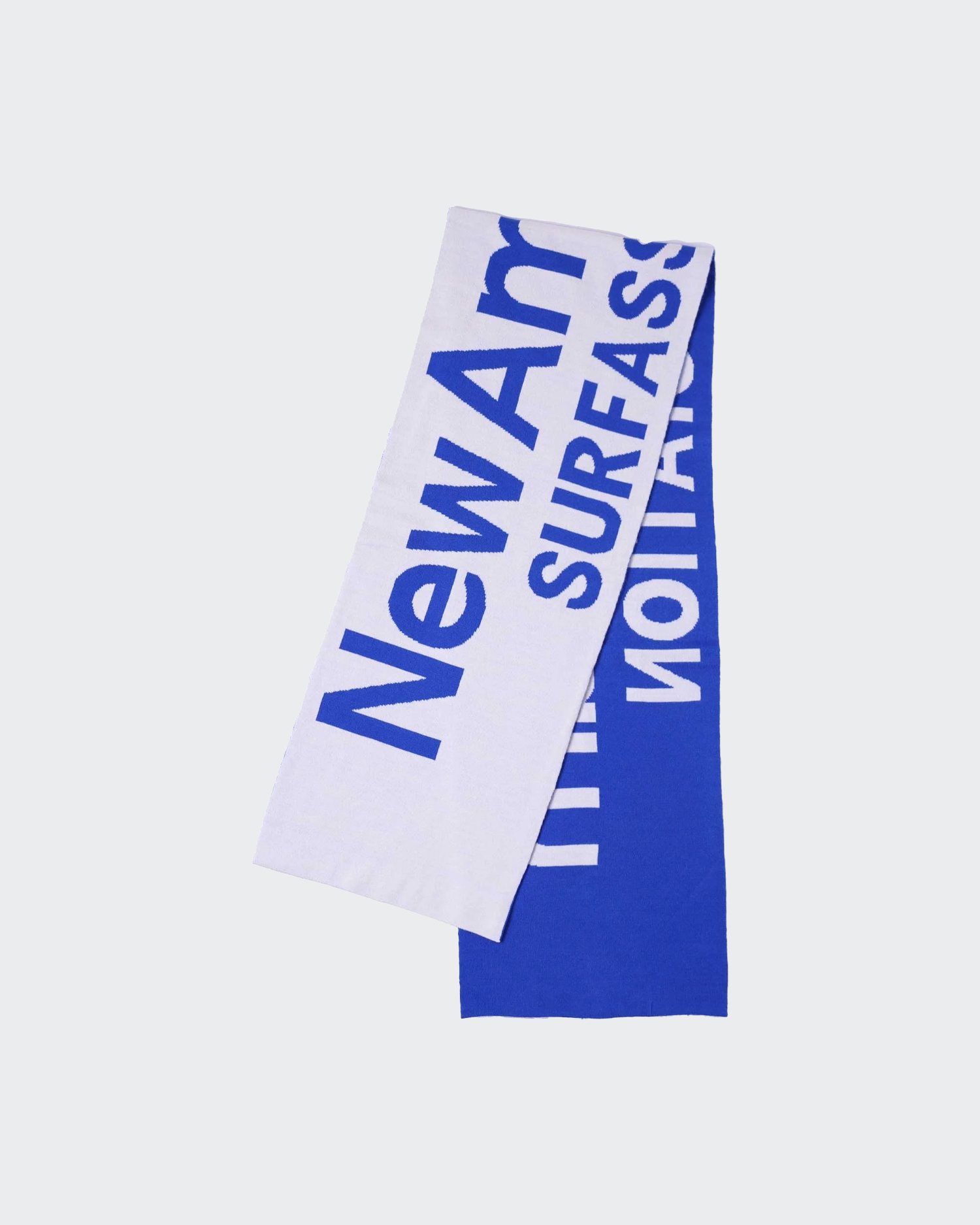 New Amsterdam Surf Association Name Scarf Cobalt / Bone · 2302147002