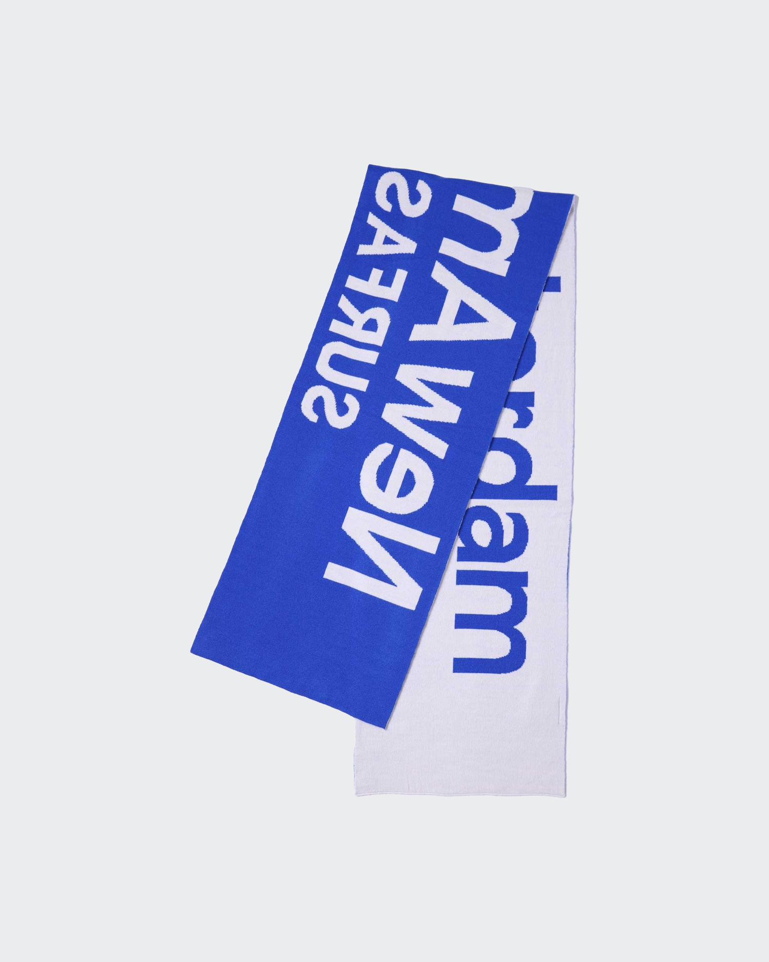 New Amsterdam Surf Association Name Scarf Cobalt / Bone · 2302147002