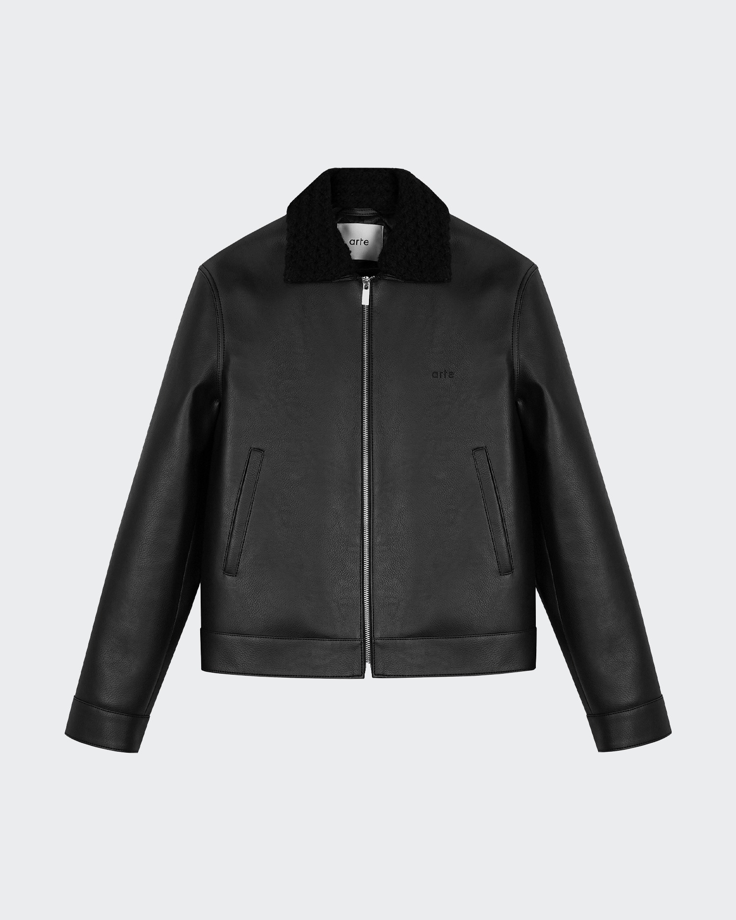 Arte Antwerp Jasper Collar Jacket Black AW23 131JBLK