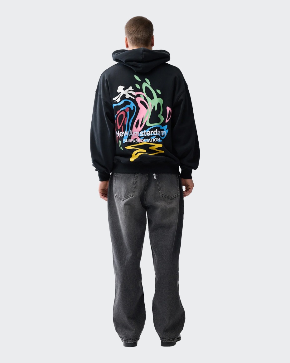 New Amsterdam Surf Association Weather Icon Hoodie