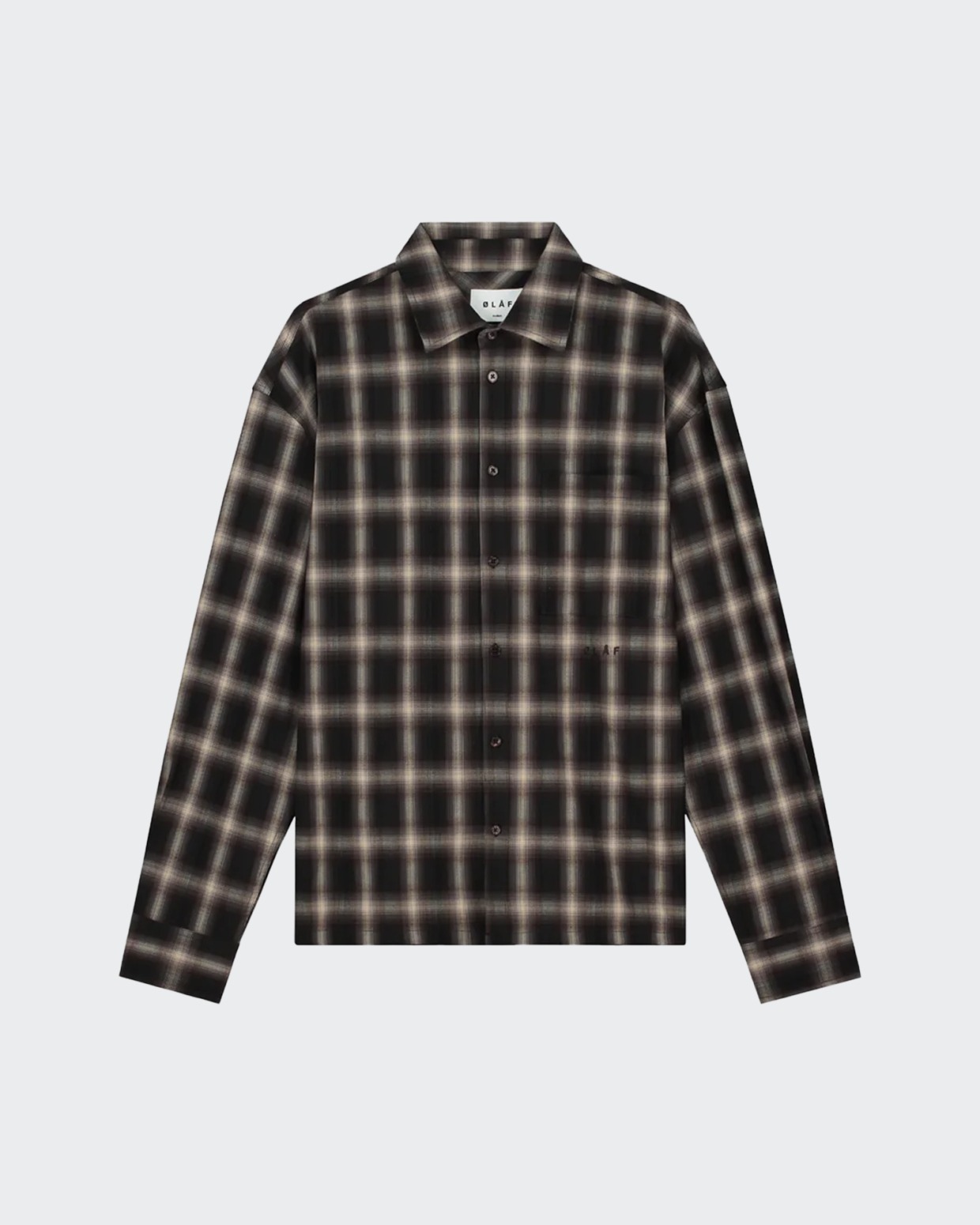 OLAF Plaid Boxy Shirt