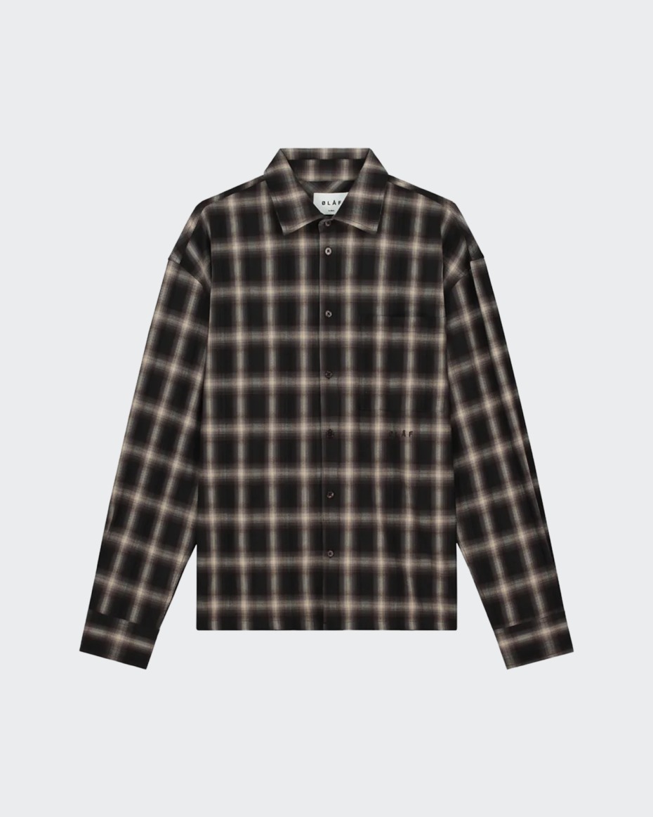 OLAF Plaid Boxy Shirt