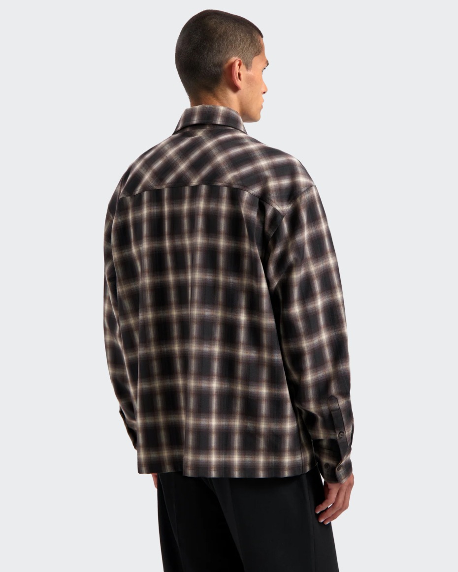 OLAF Plaid Boxy Shirt