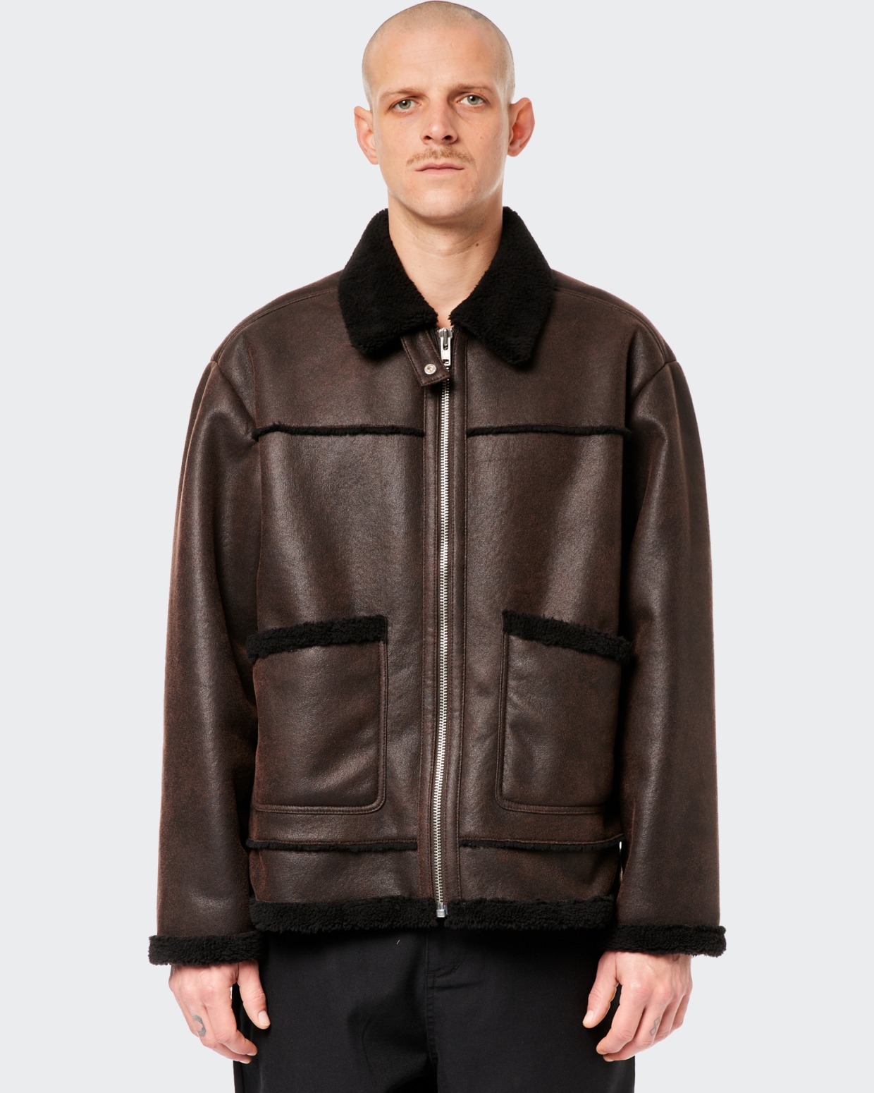 Rassvet Faux Shearling Coat