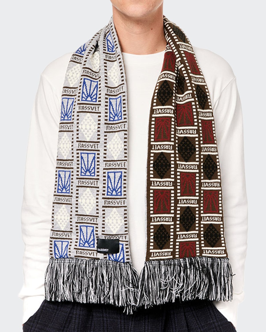 Rassvet Logo Scarf Knit