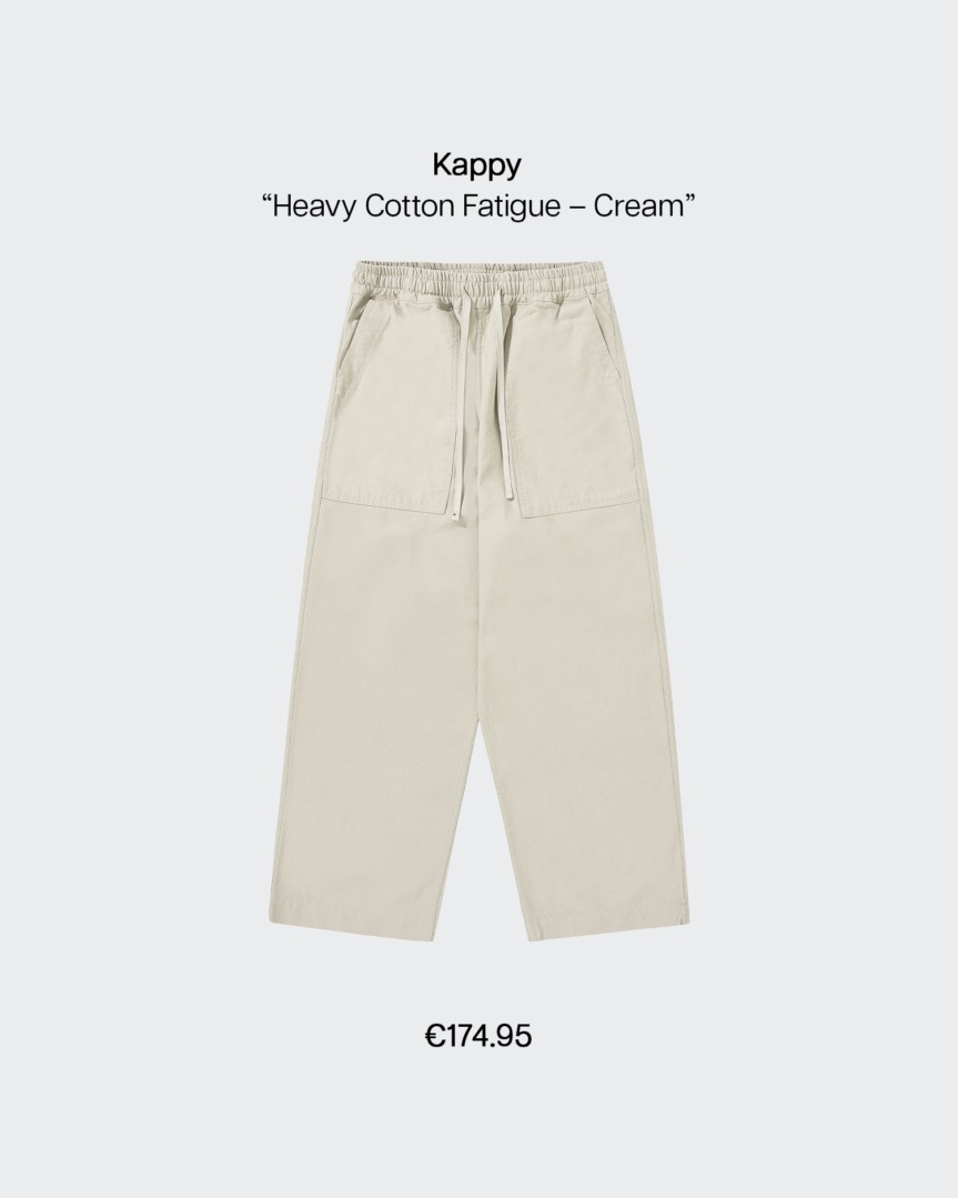 kappy heavy cotton fatigue pack fp 03