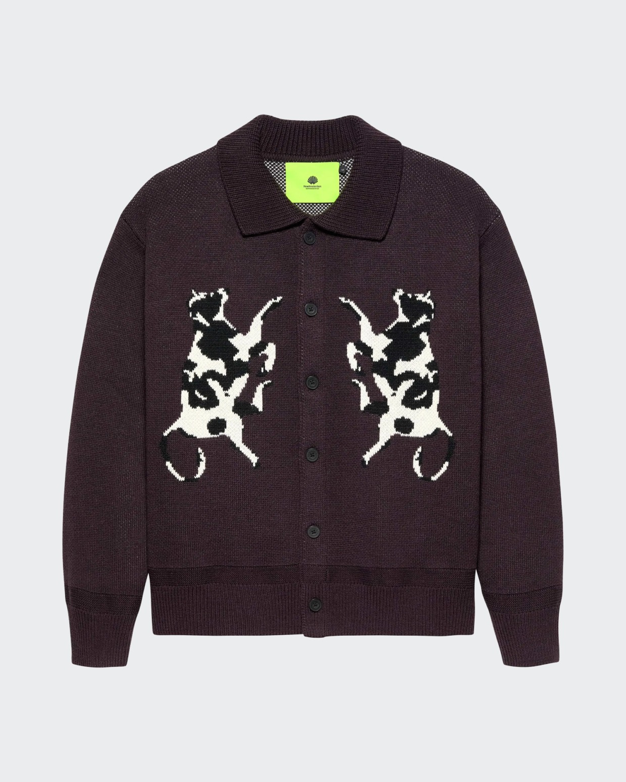 new amsterdam surf association Cow Polo Knit