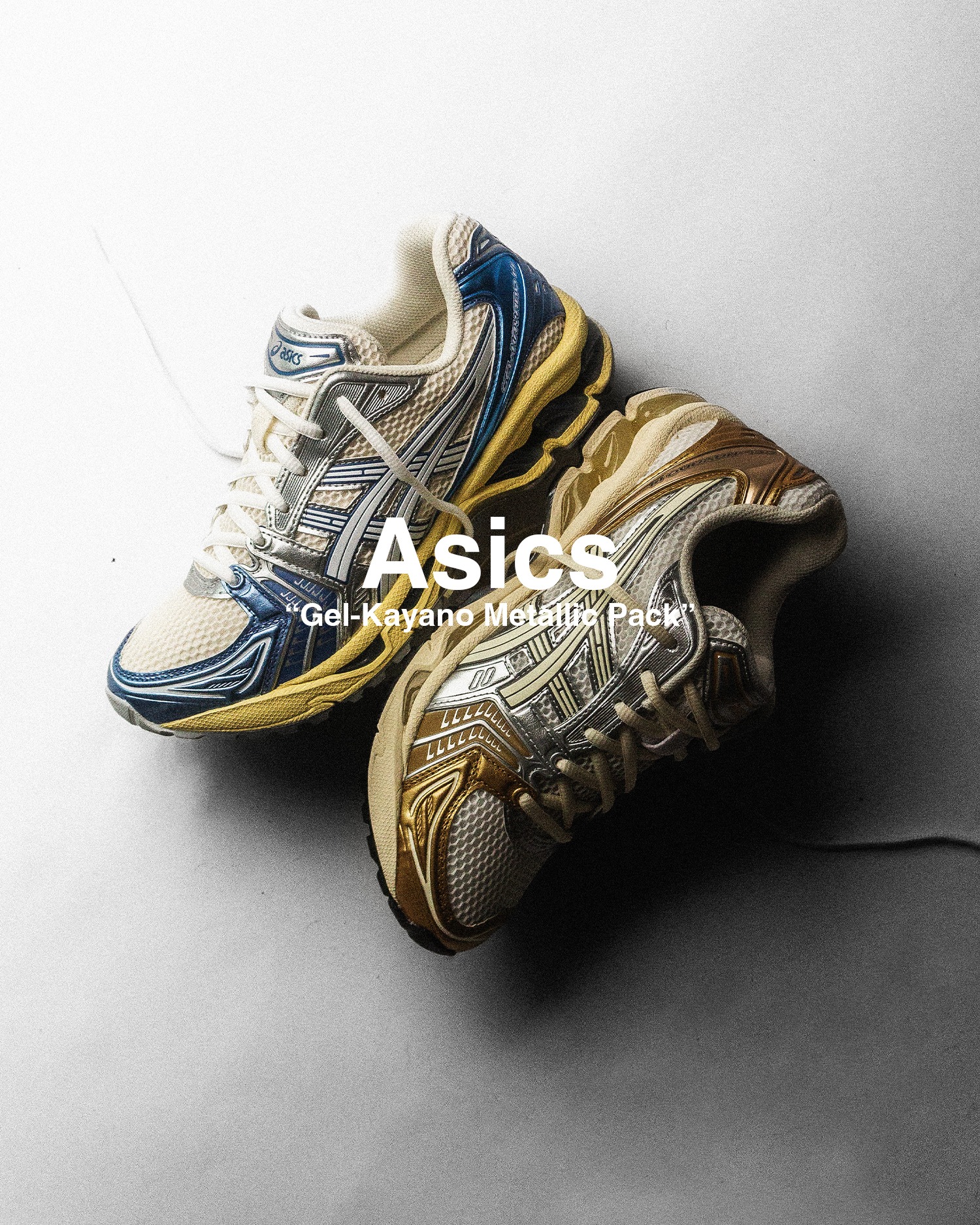 asics gel kayano metallic pack fp