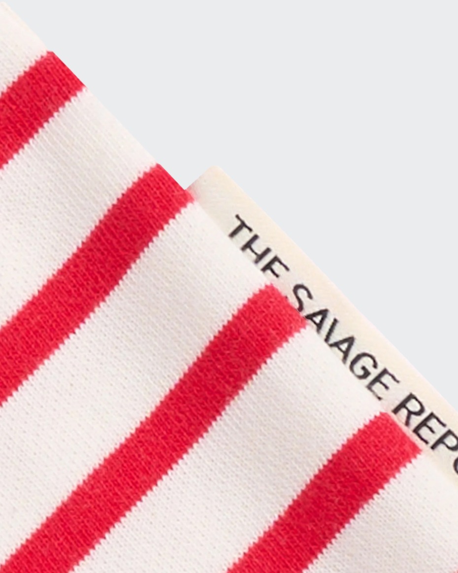 The Savage Report Striped Sweater