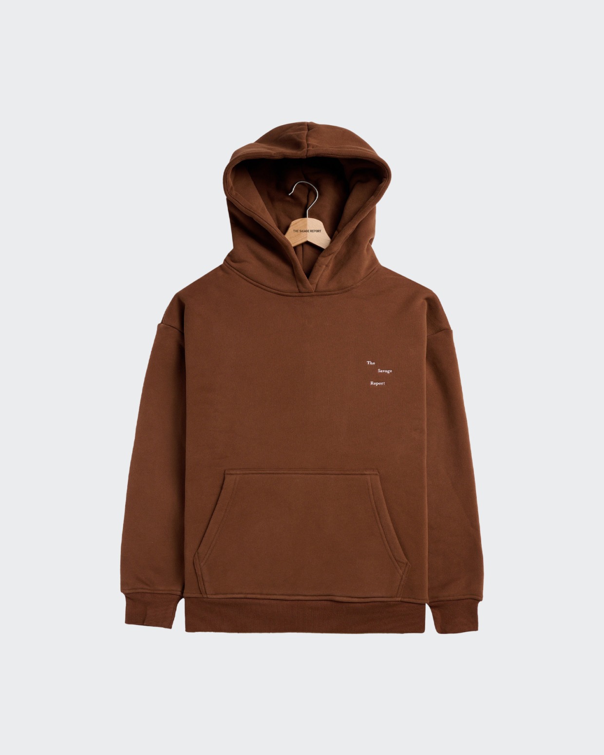 The Savage Report Wave Logo Hoodie