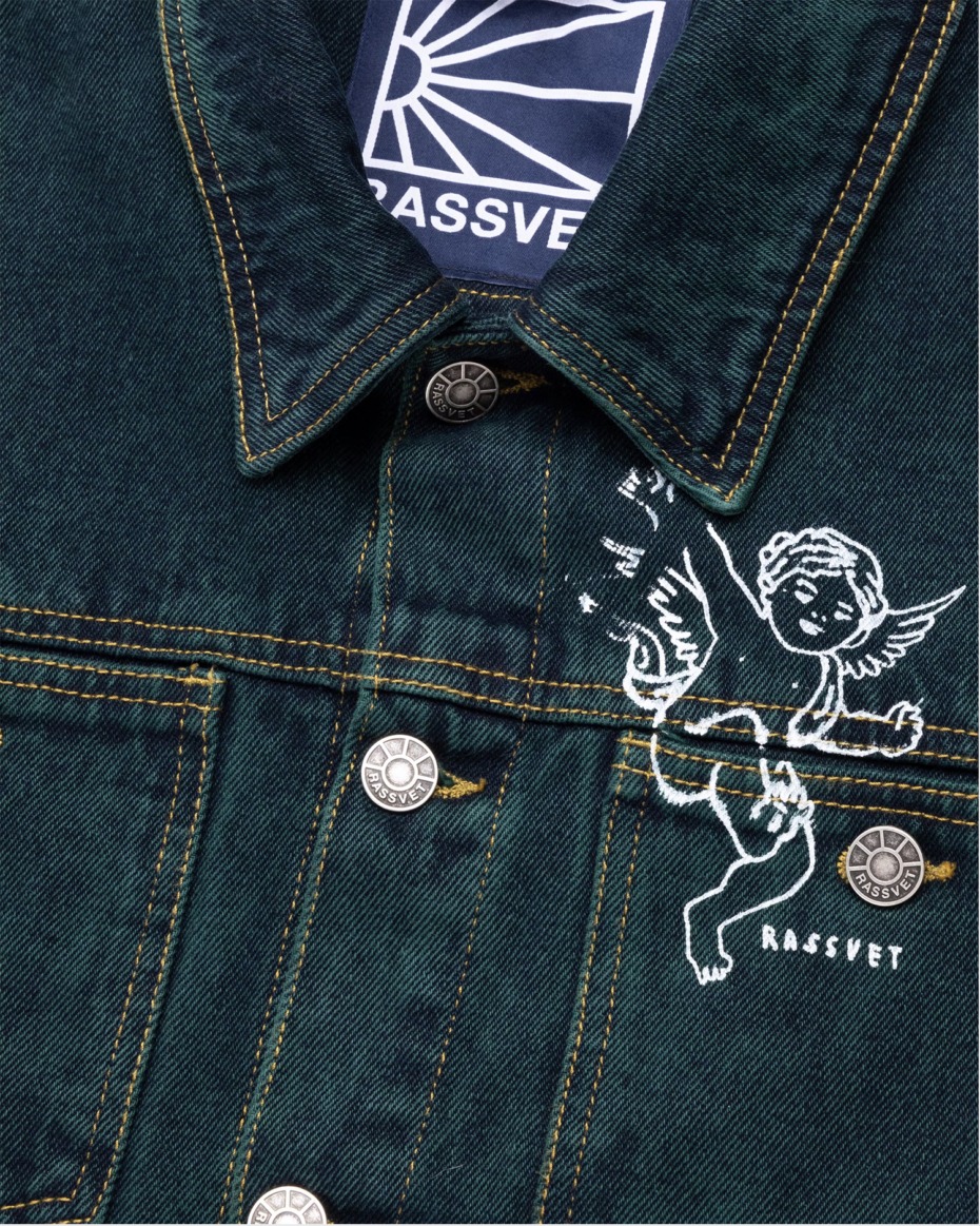 Rassvet Lined Denim Jacket Woven