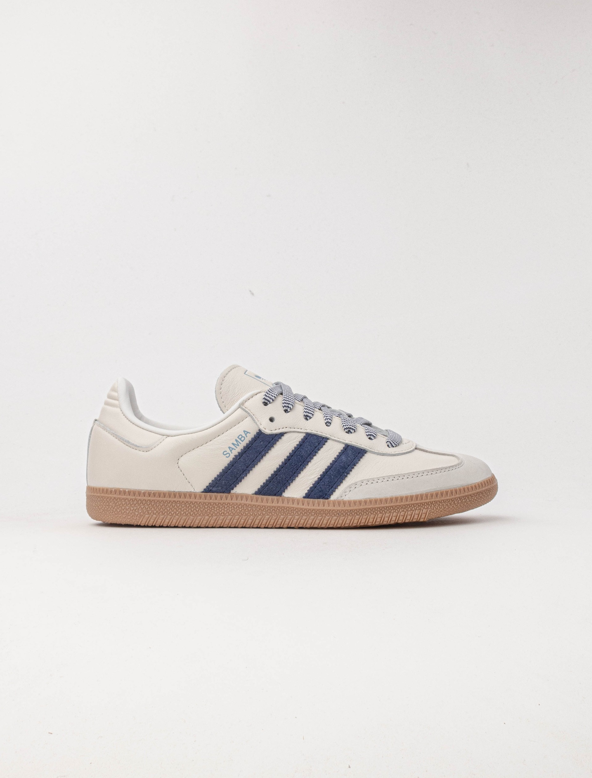 Adidas Samba OG W Owhite Dkblue JI3907