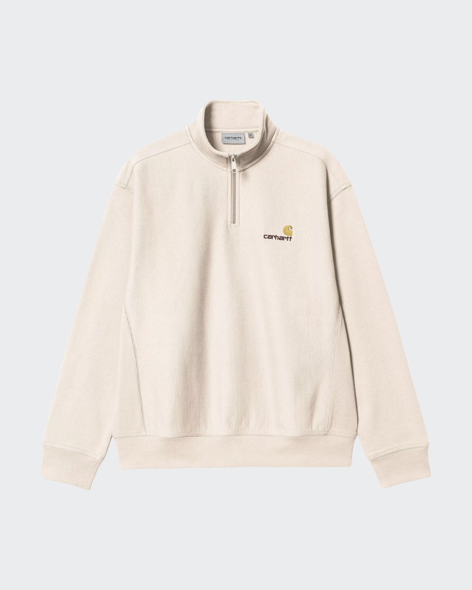 Carhartt WIP Half Zip American Scrip