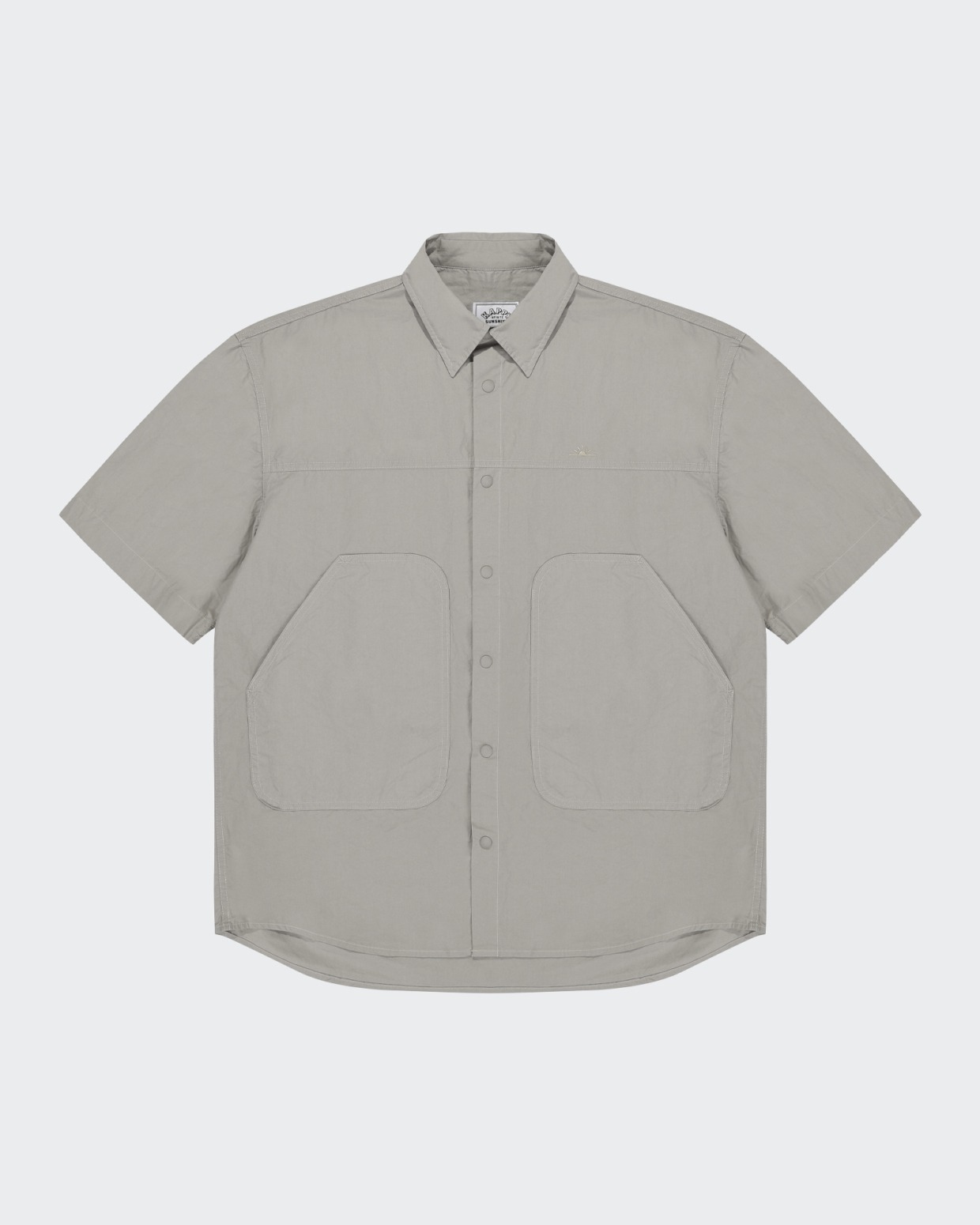 Kappy Cotton Snap Half Shirt