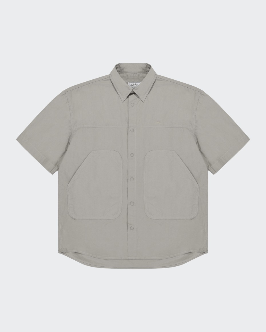 Kappy Cotton Snap Half Shirt