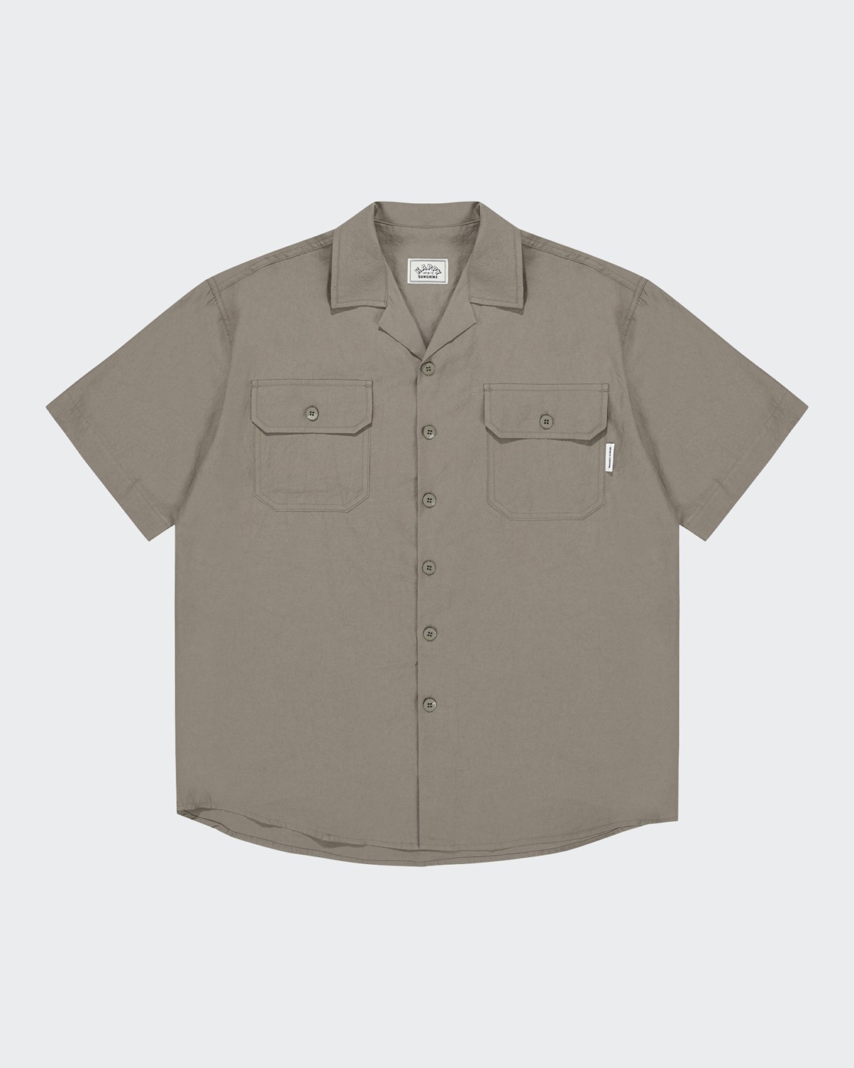 Kappy Open Collar Half Shirt