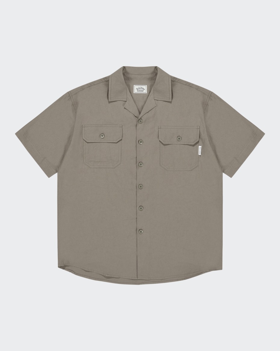 Kappy Open Collar Half Shirt