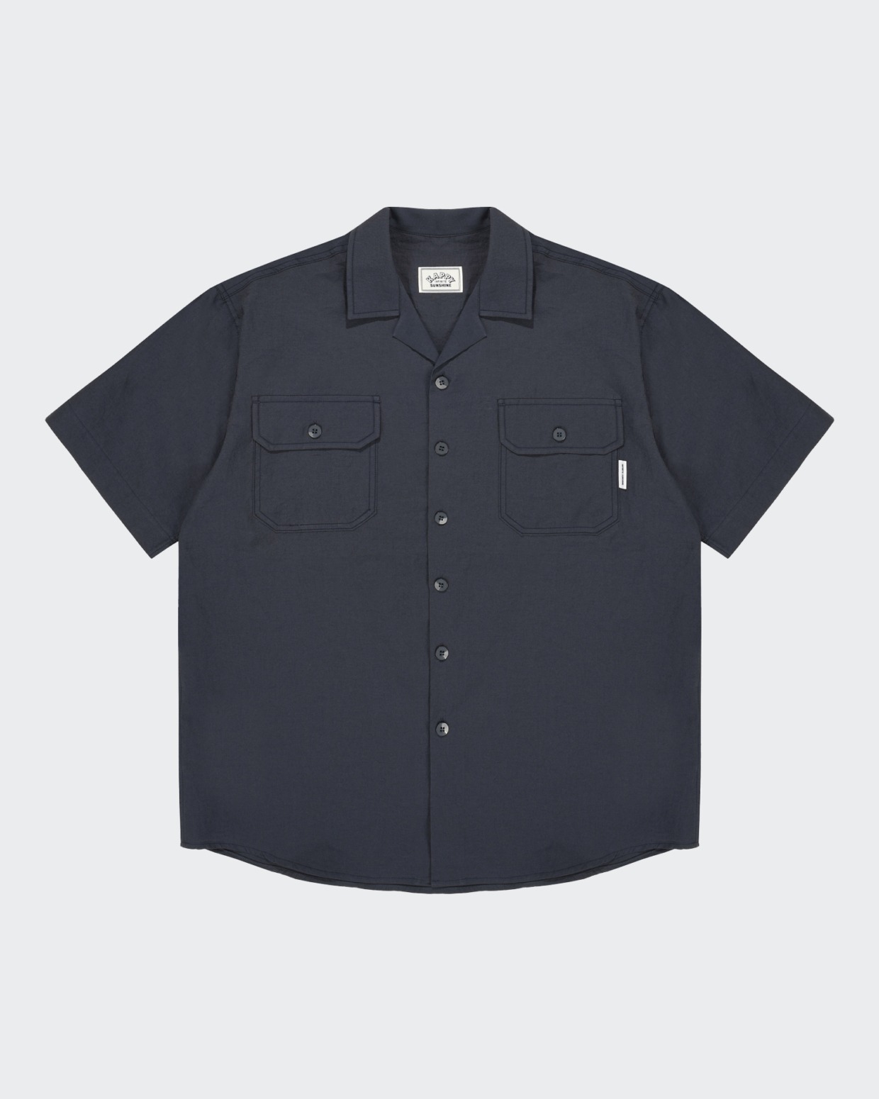 Kappy Open Collar Half Shirt