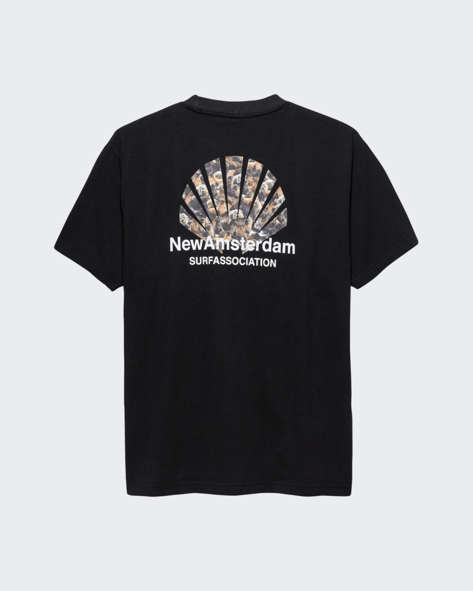 New Amsterdam Surf Association Seal Logo Tee