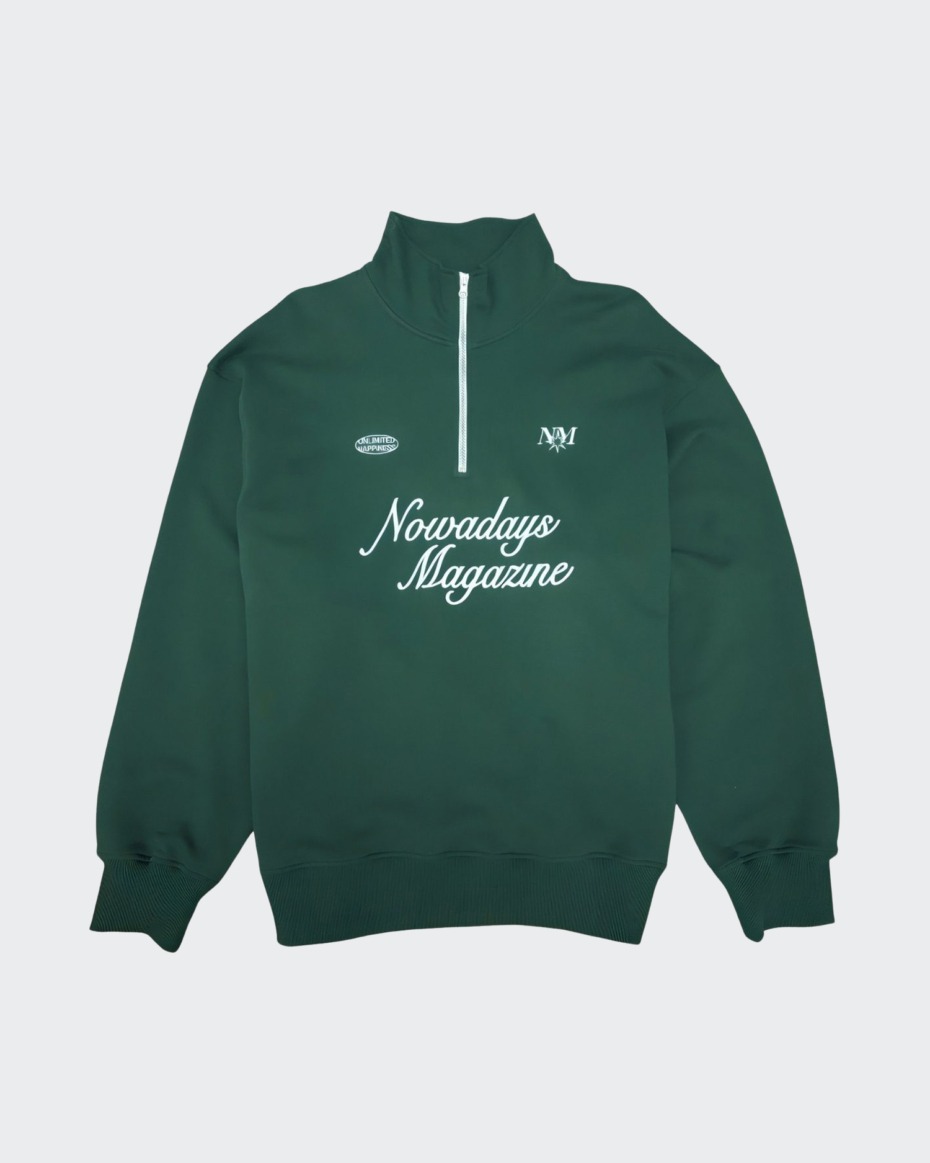 Nowadays Magazine Logo Halfzip